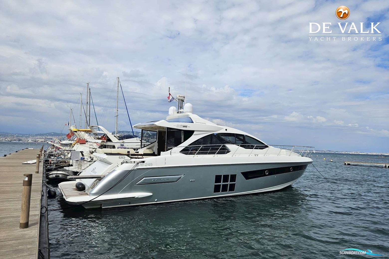 Azimut 55 S Motorboten 2014, met Volvo Penta motor, France
