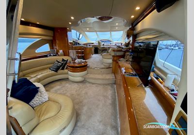 Azimut 55 Motorboten 2003, met Caterpillar motor, Denemarken