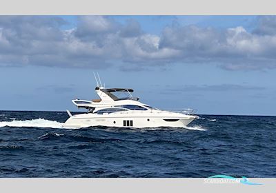 Azimut 58 Fly Motorboten 2008, met MAN D2876 LE423 motor, Denemarken