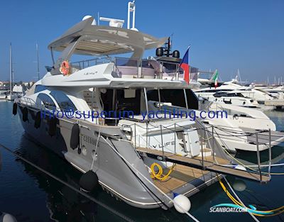 Azimut 75 Motorboten 2005, met Man motor, Kroatië