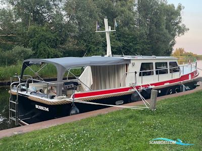 Barkas 1100 OK Motorboten 1995, met Peugeot motor, The Netherlands