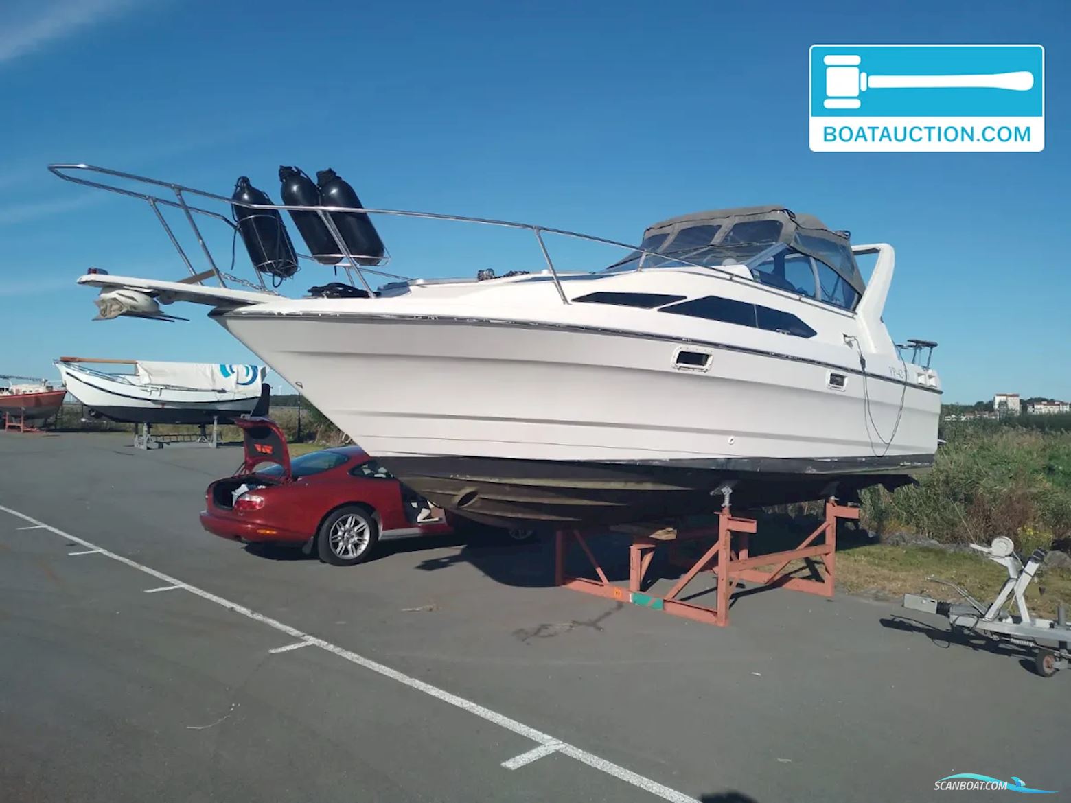 Bayliner 2655 Wide Body Motorboten 1989, met Mercruiser motor, The Netherlands