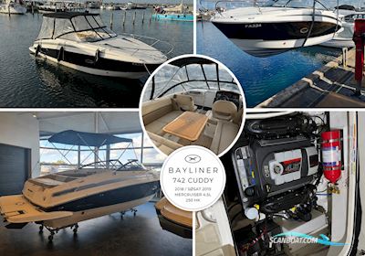 Bayliner 742 R Cuddy  Motorboten 2018, met Mercruiser 4,5L motor, Denemarken