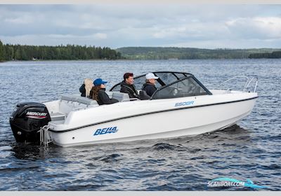 Bella 550 BR Motorboten 2022, met Mercury 115 hk 4-takt CT motor, Denemarken