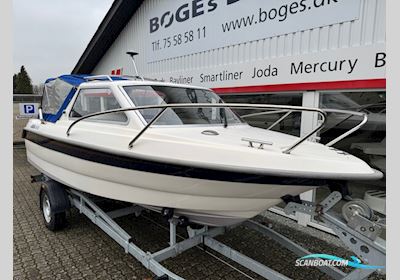 Bella 561 HT med 115 hk Mercury-EFI 4 takt og 1500 kg bådtrailer - Anvisningssalg Motorboten 2007, met Mercury motor, Denemarken