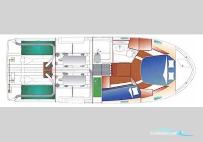 Beneteau Antares 9.80 Motorboten 2004, met Nanni motor, United Kingdom
