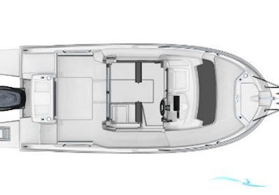 Beneteau Barracuda 6 Motorboten 2020, met Suzuki DF140A motor, Denemarken