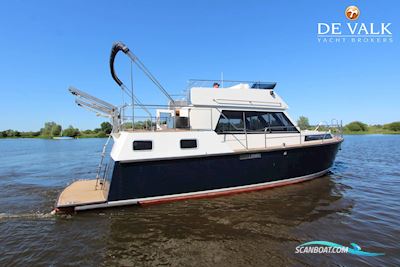 Boarncruiser 35 New Fly Motorboten 1989, met Volvo Penta motor, The Netherlands
