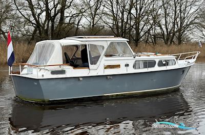 Boarnkruiser OKAK Motorboten 1974, met Peugeot motor, The Netherlands