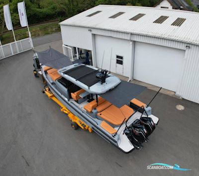 Brabus Shadow 1000 Sun-Top Motorboten 2024, met Mercury motor, Duitsland