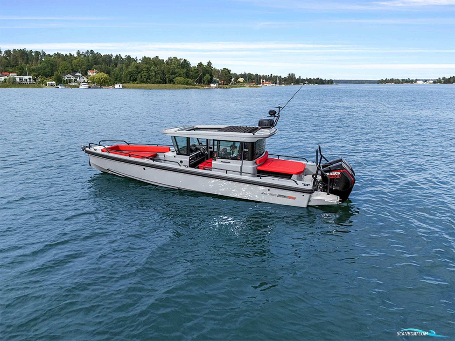Brabus Shadow 500 Cabin Motorboten 2020, met Mercury motor, Sweden