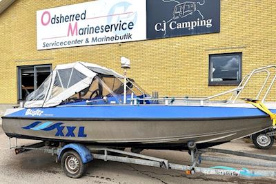 Buster Xxl 2002 Med Yamaha 100 hk – Robust og Driftsikker Klassiker Motorboten 2002, met Yamaha motor, Denemarken