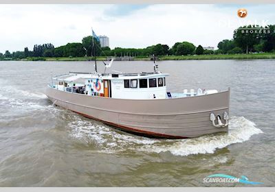CUSTOM Build sleepboot - 21M Motorboten 1915, met Caterpillar motor, België