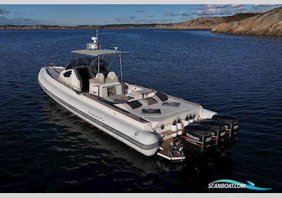 Capelli Tempest 44 Motorboten 2015, met Suzuki motor, Sweden