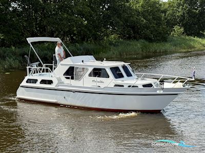 Caravelle 980 Motorboten 1980, met Peugeot motor, The Netherlands