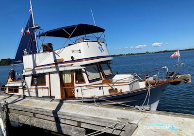 Chung Hwa 34 Trawler, Nord See Trawler Motorboten 1978, met Ford Lehman 2712E motor, Duitsland