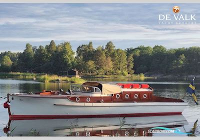 Classic Motor Yacht Motorboten 1928, met Volvo Penta motor, Sweden