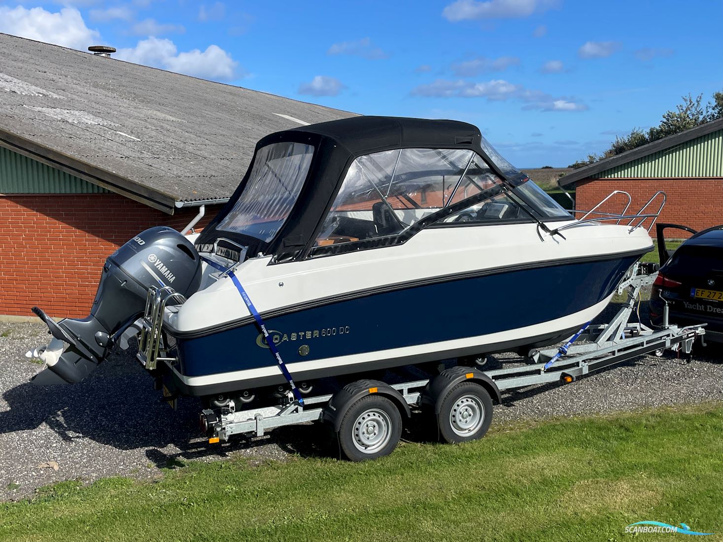 Coaster 600 DC Motorboten 2024, met Yamaha F100LB motor, Denemarken