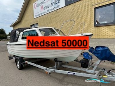 Crescent 535 Classic – Årgang 2020 Med Mercury 40 HK Efi – Kun 59 Timer Trailer 1000 KG 2022 Motorboten 2020, met Mercury motor, Denemarken