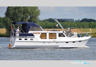 Crown Kruiser 11.80 AK Bakdek Motorboten 1991, met Vetus Peugeot P4.25 Diesel motor, The Netherlands