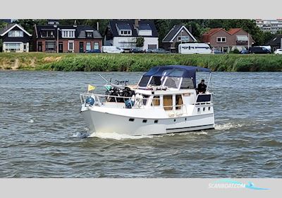 Crown Kruiser 11.80 AK Bakdek Motorboten 1991, met Vetus Peugeot P4.25 Diesel motor, The Netherlands