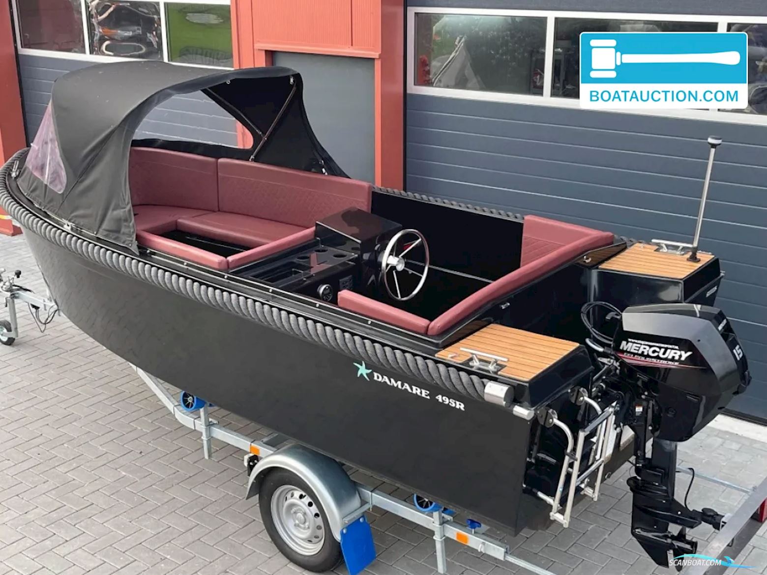 Damare 49SR Motorboten 2022, met Mercury motor, The Netherlands