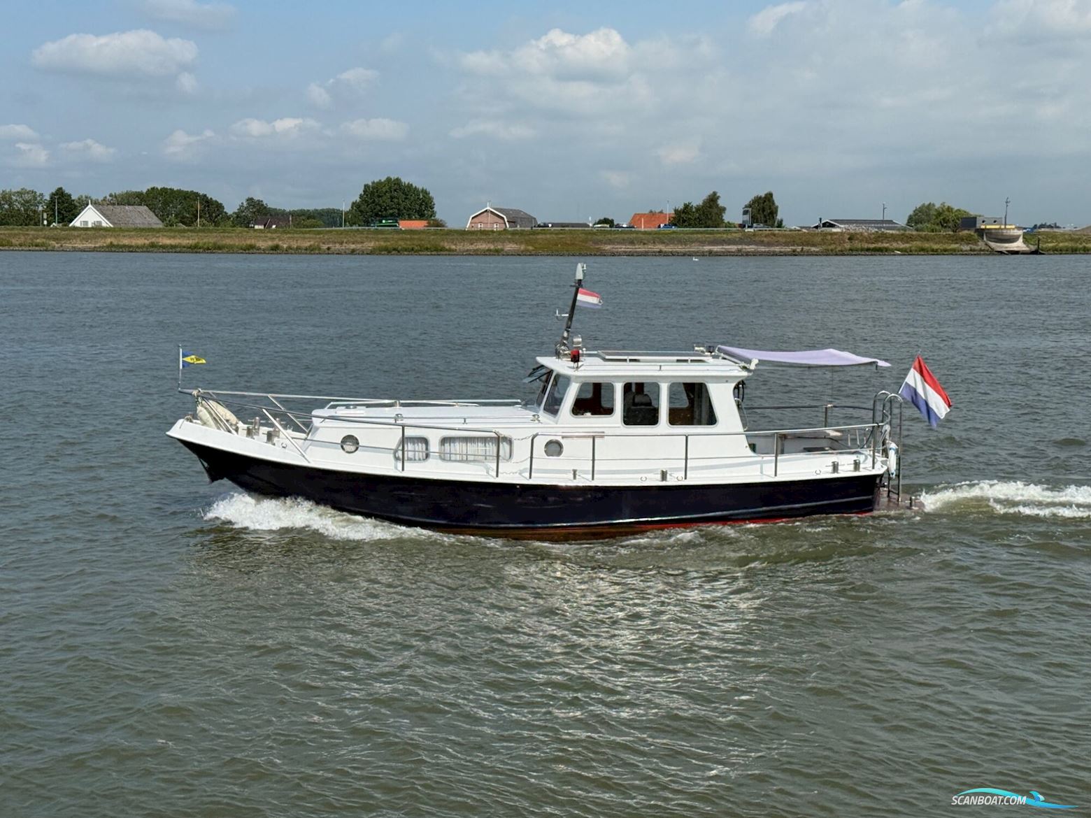 Damen Vlet 12.00 OK Motorboten 1978, met Mercedes motor, The Netherlands