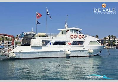 Day Passengers Ship Diving Boat 24 M Motorboten 1980, met Daewoo motor, Griekenland