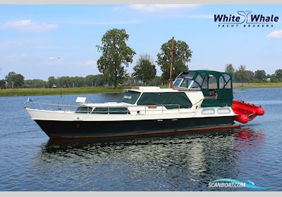 De Ruiter Kruiser 11.50 AK Motorboten 1974, met Daf motor, The Netherlands