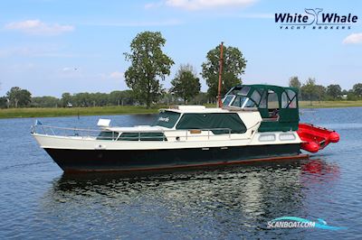 De Ruiter Kruiser 11.50 AK Motorboten 1974, met Daf motor, The Netherlands