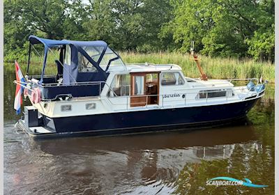 De Ruiterkruiser 1120 Motorboten 1980, met Daf motor, The Netherlands