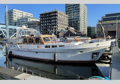 De Vries Lentsch 46 Motorboten 1974, met Volvo Penta motor, The Netherlands