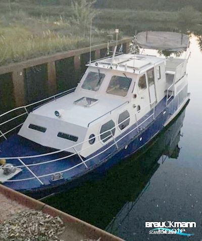 Deutscher Werftbau 1070 Motorboten 1980, met Schönebecker motor, Duitsland