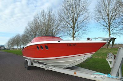 Donzi 30 "Black Widow" Motorboten 1989, met Mercruiser motor, The Netherlands