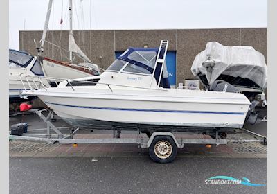 Drago 570 Sorocos Kabinebåd & Fiskebåd Motorboten 2004, met Mercury motor, Denemarken