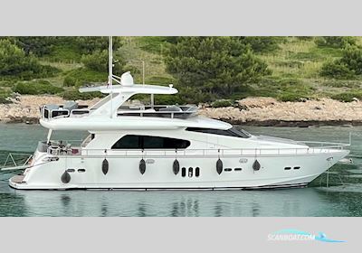 Elegance 68 Motorboten 2008, met Man V12-1360 motor, Kroatië