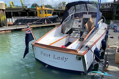 Fairey Huntsman 28 Motorboten 1964, met 2 x Cummins 6BT 210hp Turbo Direct Drive With 3 Blade Bronze Propellers motor, United Kingdom