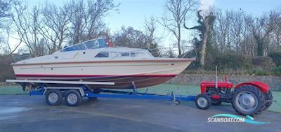 Fairey Spearfish Mkiii Motorboten 1989, met 2 x Sabre 225Hp Diesel motor, United Kingdom