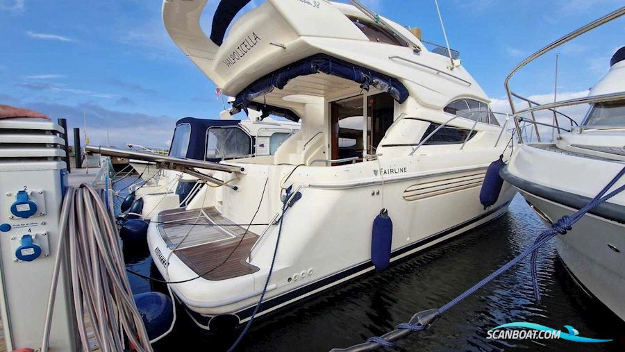 Fairline 38 Phantom Motorboten 2001, met Volvo Penta Tamd 63 motor, Denemarken