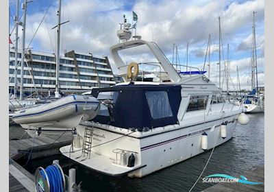 Fairline 40 Motorboten 1988, met Volvo Penta Tamd61A motor, United Kingdom
