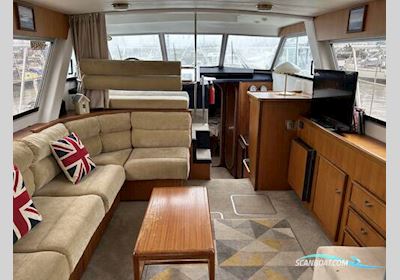 Fairline 40 Motorboten 1988, met Volvo Penta Tamd61A motor, United Kingdom