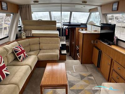 Fairline 40 Motorboten 1988, met Volvo Penta Tamd61A motor, United Kingdom