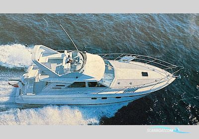 Fairline 43 Flybridge Motorboten 1990, met Volvo motor, The Netherlands
