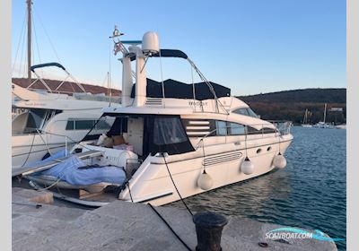 Fairline Squadron 52 Fly Motorboten 1998, met Volvo Penta Tamd 122 Edc motor, Kroatië