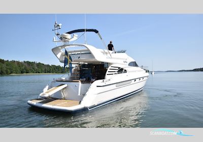 Fairline Squadron 55 Motorboten 2004, met  2x Volvo Penta D12-675 motor, Sweden