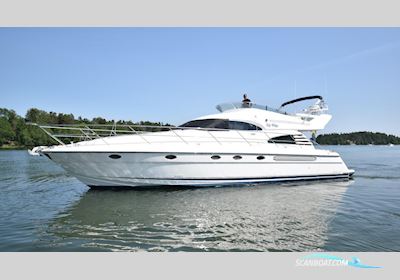 Fairline Squadron 55 Motorboten 2004, met  2x Volvo Penta D12-675 motor, Sweden