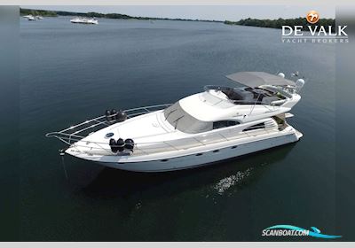Fairline Squadron 55 Motorboten 2002, met Volvo Penta motor, The Netherlands