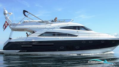 Fairline Squadron 65 Motorboten 2009, met MAN motor, Denemarken