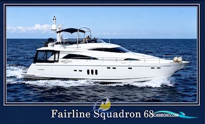 Fairline Squadron 68 Motorboten 2006, met Man motor, Denemarken