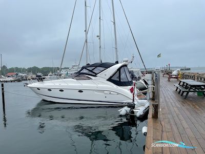 Fairline Targa 40 Motorboten 2004, met 2 x Volvo Penta D6
 motor, Denemarken